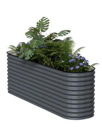 9 IN 1 Metall-Hochbeet 240 x 60 x 81cm